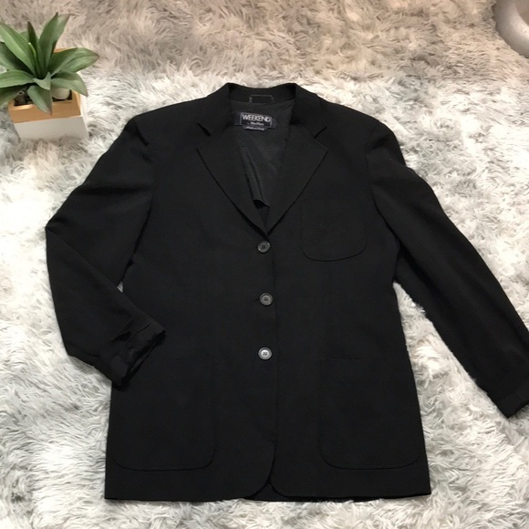 Weekend Max Mara Jackets & Blazers - Weekend by MAXMARA Black Blazer